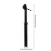 Manual Dropper Seatpost Adjustment Range Seat Post Side Lever Telescopic Tube