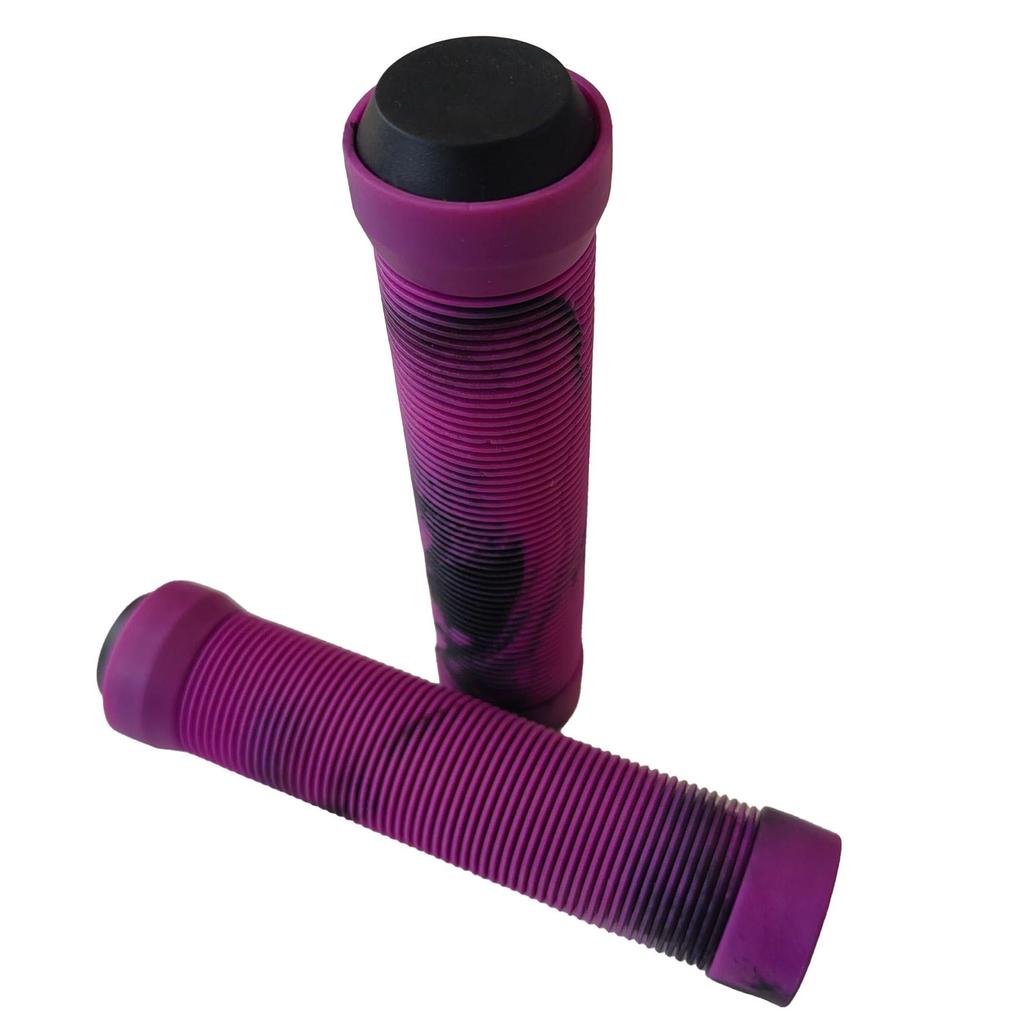 Rutschfeste, stoßdämpfende Mountainbike-Lenkergriffe aus Gummi - Bequemes, weiches, dickes Paar