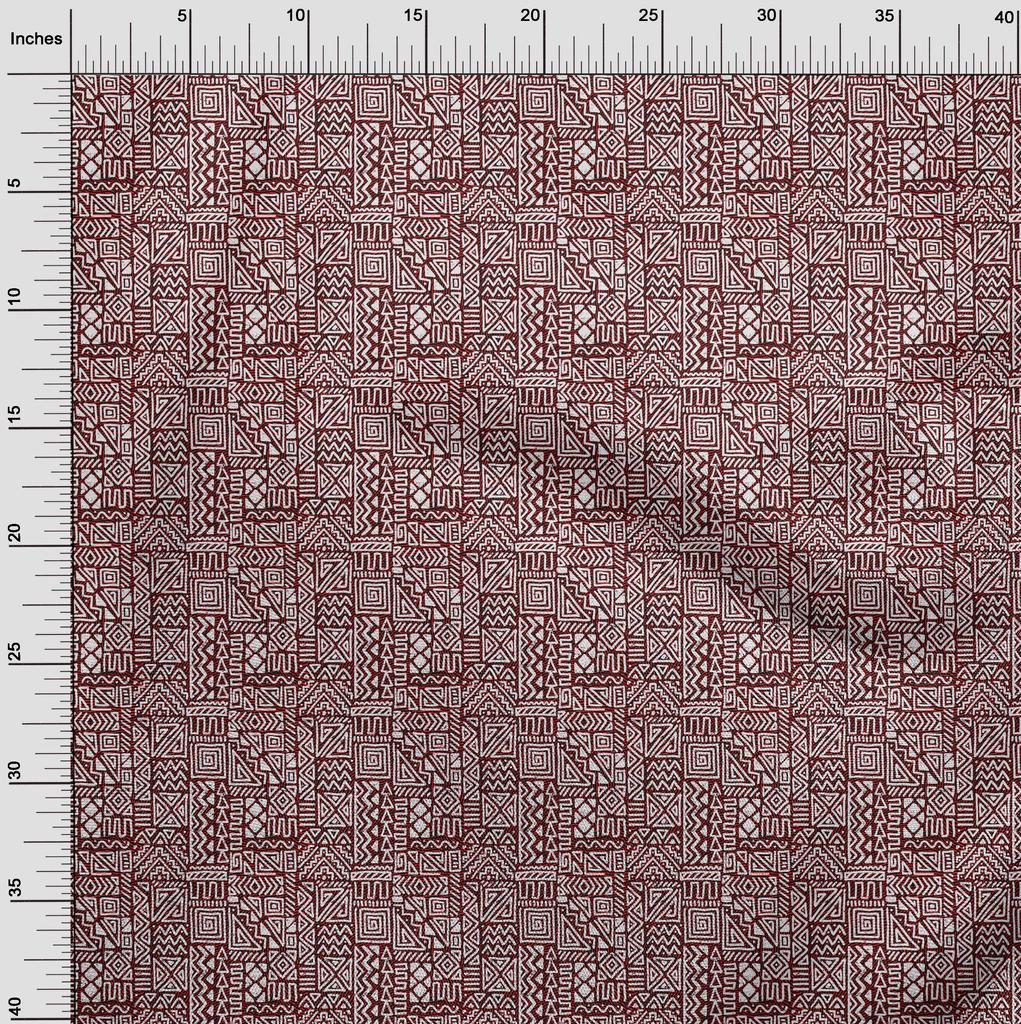oneOone Cotton Flex Black Fabric African  Fabric For Sewing Printed Craft Fabric By The Yard 40 Inch