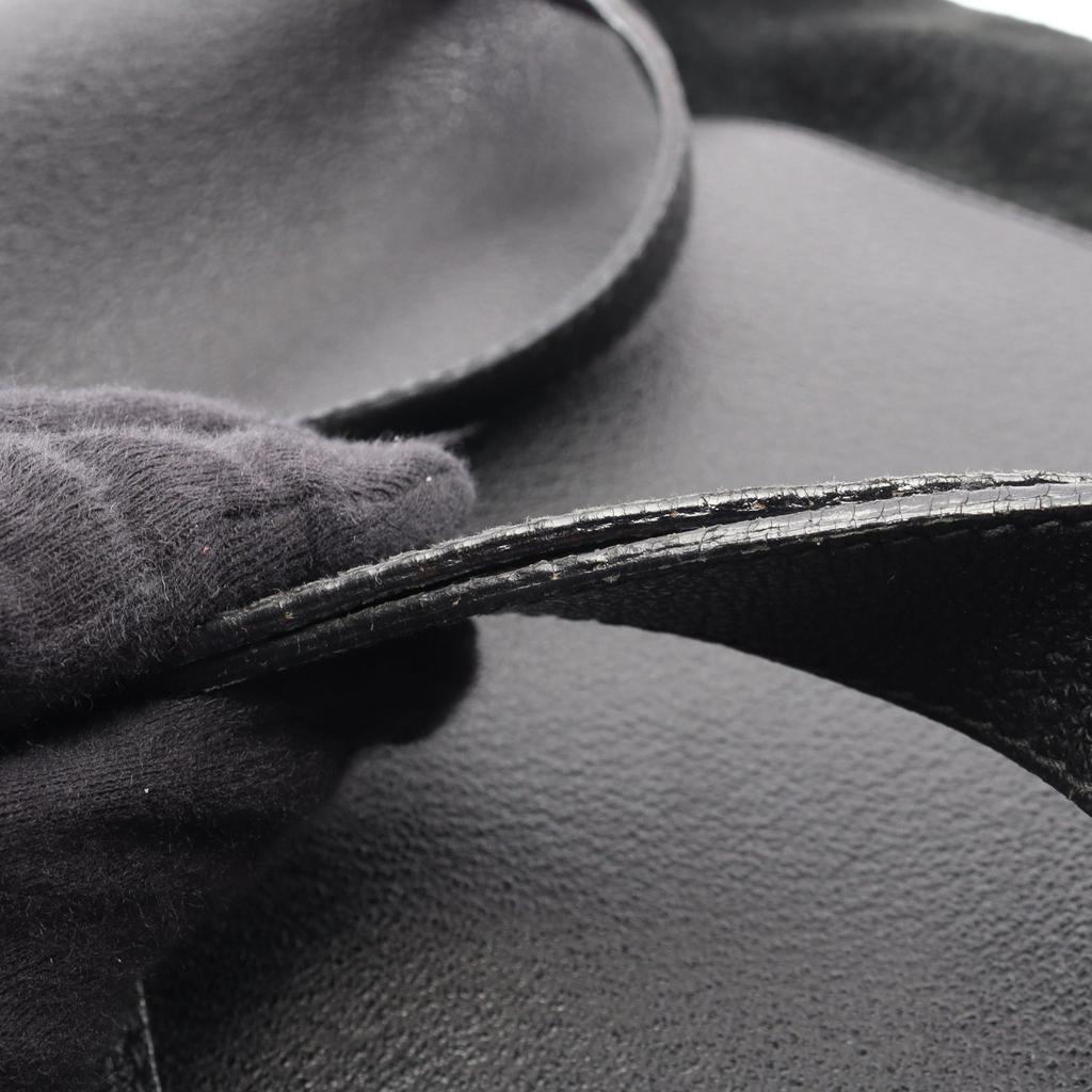 Used GUCCI Bamboo Rucksack Backpack 033.2058.0016 Suede Leather Black Used Women