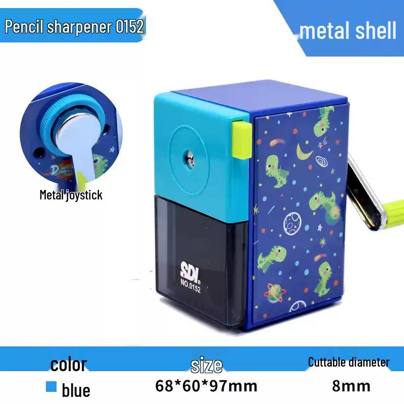 SDI Hand-Crank Pencil Sharpener 0152 - Student Back-to-School Gift