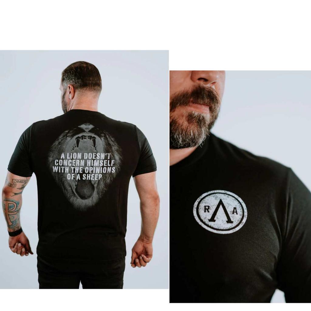 Lion Heart Military Tactical Training Outdoor Sports Leisure TShirt Mens and Womens Luxury Brand Top