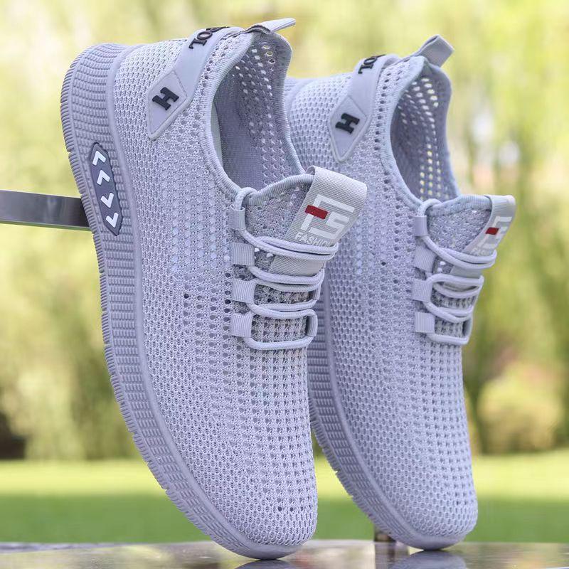 Fashion New Summer Tennis Shoes for Men 2024 Casual Sports Mesh Breathable Non slip Lightweight Men's Shoes