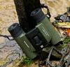 OM SYSTEM/Olympus 8x25 Binoculars, Compact, Lightweight, Waterproof, Green, 8X25WP II GRN