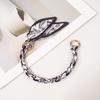 Evelyn Silk Scarf Woven Handbag Strap Chain - High-End Replacement Accessory