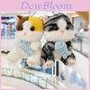 Cute Plush Fish Cat Keychain With Soft Short Plush For Bag Decoration And Collectors