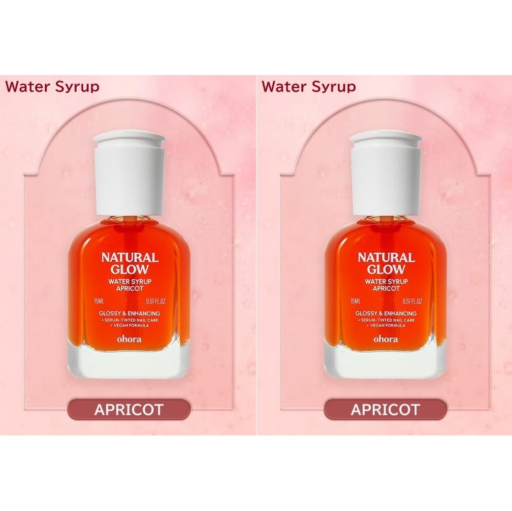 OHORA Sada posilovače nehtů Sirup Posilující péče o nehty Lesk 10 ml x2 (10 X 10)