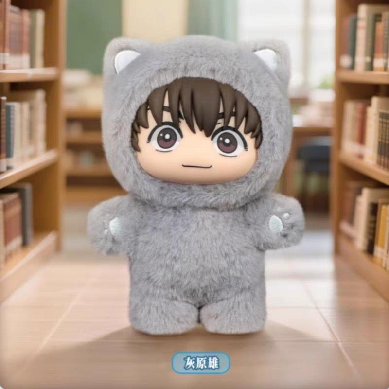 

Новая Оригинальная Кавайная Серия Плюшевых Игрушек с Кошачьими Ушками Jujutsu Kaisen 2 Слепая Коробка Коробка-Сюрприз Аниме Игрушка Украшение Комнаты Коллекционирование Фестивальный Подарок