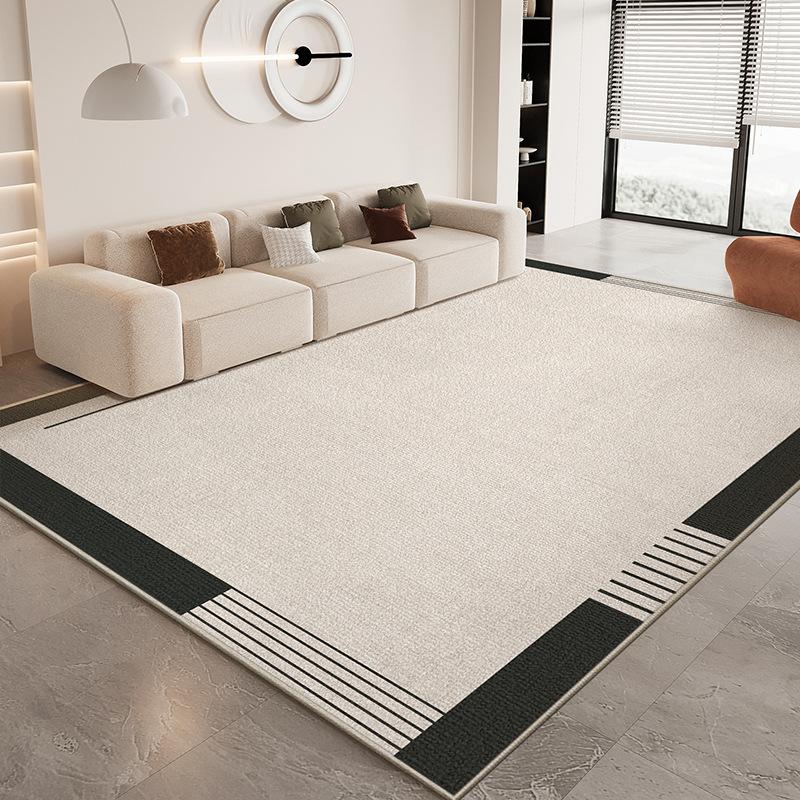 Lätt Lyx Vardagsrumsmatta Stor Yta Golvmatta High-end Sovrum Sängmatta