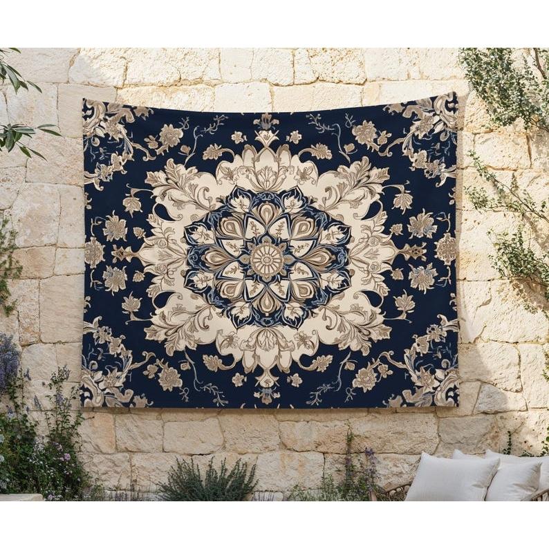 Royal Navy Lace tapestry 75x100 чёрный