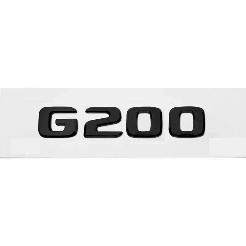 QGP3 3D Letters Car Tail Box Emblem Rear Trunk Sticker Badge for Mercedes Benz G36 G63 G65 G200 G230 G300 G350 G500 G550 G Class
