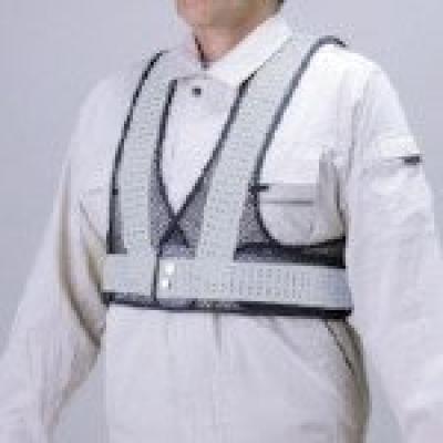 Unit Breeze Mesh Short Vest Navy White Safety Vest (HO-613) 379-621