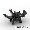 MOC Building Block Toy, Movie‑style Lightning Flying Dragon, White Dragon, Black Dragon Assembly Model, Bat Animal