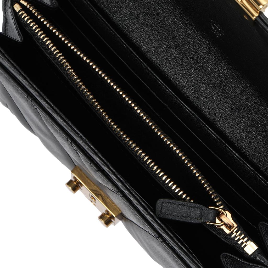 MCM MYL8APA51 Long Black Women's Wallet, [Product Code]