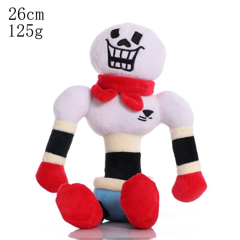 Undertale Plush Toys Cartoon Sans Plush Dolls Frisk Chara Stuffed Soft Zombie Toys For Kid Christmas Birthday Gift