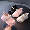 Japanese Style Girls Fashion Princess Leather Shoes Children Round Toe Patent Leather Mary Jane Pearl Dance Shoes