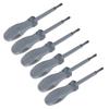 6 Pcs Voltage Tester LED Color Light High Brightness Non Contact Electrical Tester Pen for Maintenance
