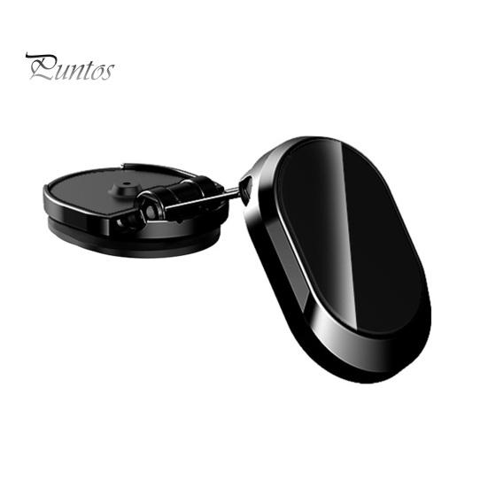 

Автомобильный держатель для телефона, складной, вращающийся на 360 градусов, магнитный автомобильный навигационный держатель для мобильного телефона для вождения чёрный