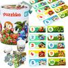 Puzzle Moi Przyjaciele Zwierzątka Nauka Matematyki Liczenie Zestaw