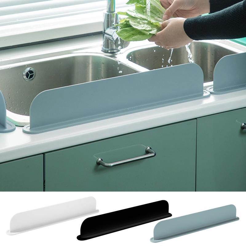Silicone Sink Splash Guard Silicone Splash Guard For Kitchen Sink 19IN Tray And Mats Stopper Kitchenware Water Barrier For Home