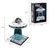 Tuomu T3012UFO Spaceship Puzzle - High-Difficulty Building Model for Boys