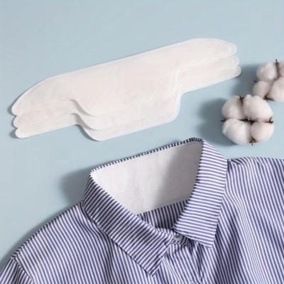 10Pcs Disposable Collar Sweat Patches Anti Perspiration Collar Sweat Pads  Shirt Collar Use