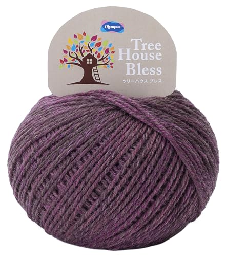 

Olympus Silk Hand Knitting Yarn, Medium Weight, Treehouse Breath, COL. 804, Approx. 40g, 129m, 5 Balls