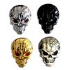 Skull Metal Alloy Car Emblem Decorative Sticker - Scratch Cover & Body Decoration Accessory