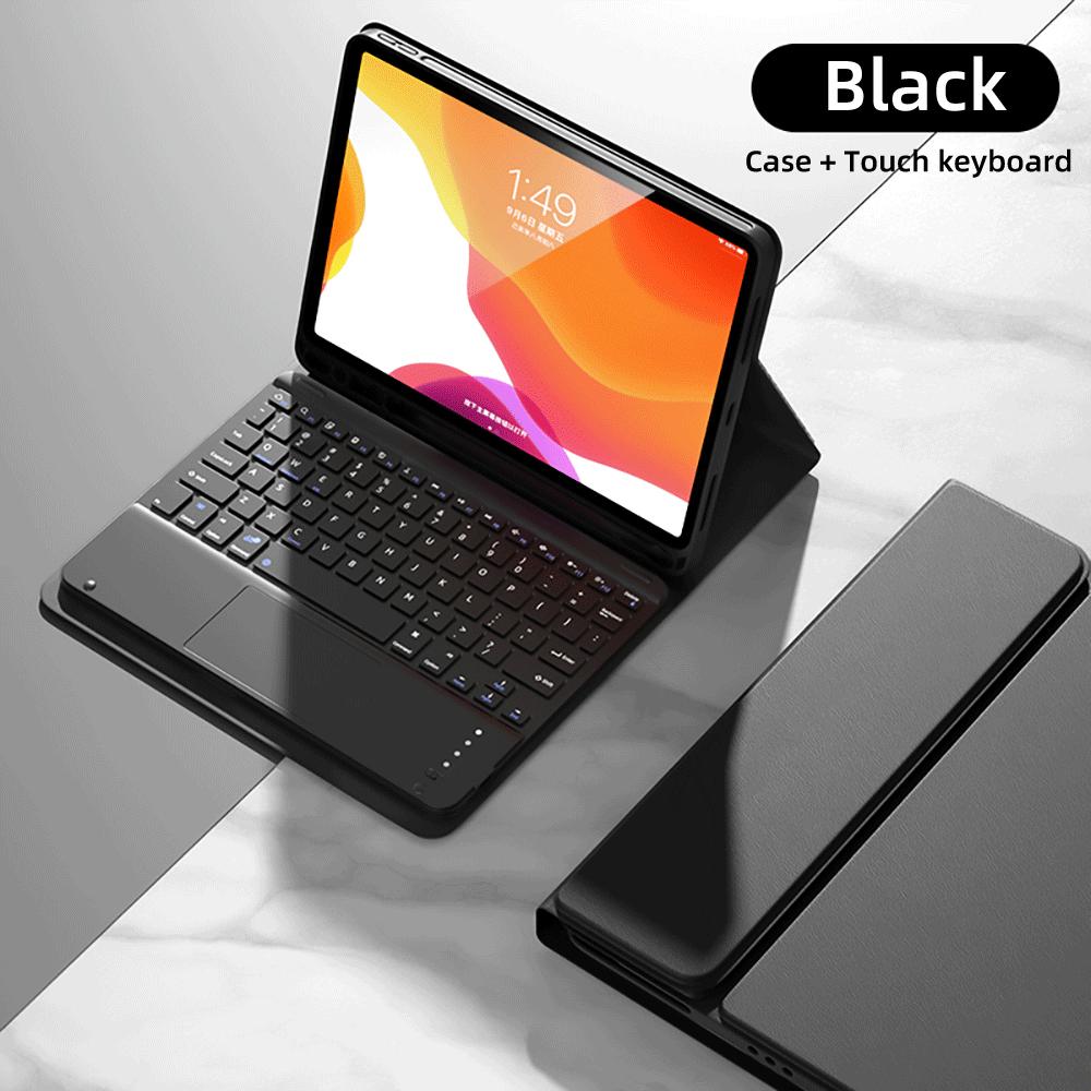 Case Keyboard For iPad Air 11 13 2024,For iPad 10.2 7/8/9th 10th Generation,Air 4 5 10.9'' Pro 11 12.9 Cover With Pencil Holder