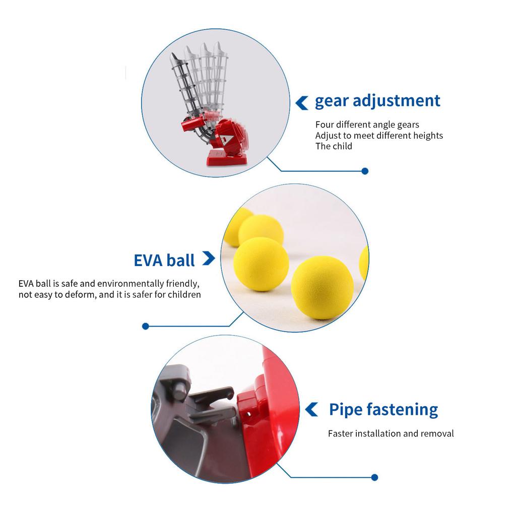 Softball Pitching Machines Baseball Trainer Machine Electronic Toy 1 Set Ball Machine Jugs Pitching Machine Popular Toy