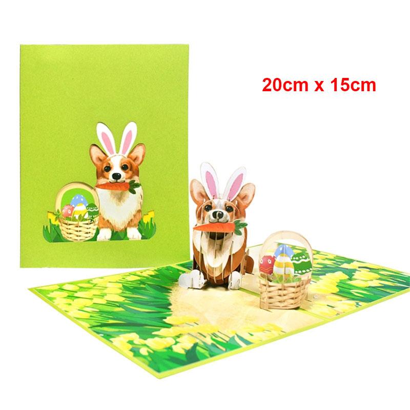 Handmade 3D Greeting Cards Cherry Blossom Basket Pop Up Card for Mother's Day Anniversary Valentine's Day Wedding Birthday Gifts