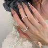 Korean Flower Ring: Fresh Cherry Blossom Design for Women - Ideal Spring/Summer Accessory