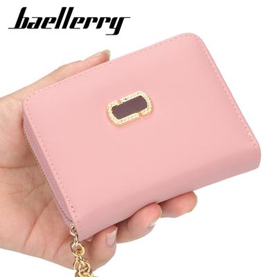 Mini porte-monnaie à fermeture éclair pour femme, porte-cartes tendance, portefeuille à pompons, porte-monnaie en similicuir GZW