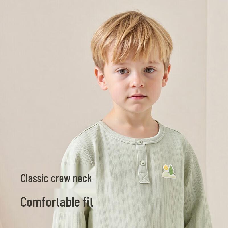YEEHOO Kids Modal Blend Thermal Pajama Set