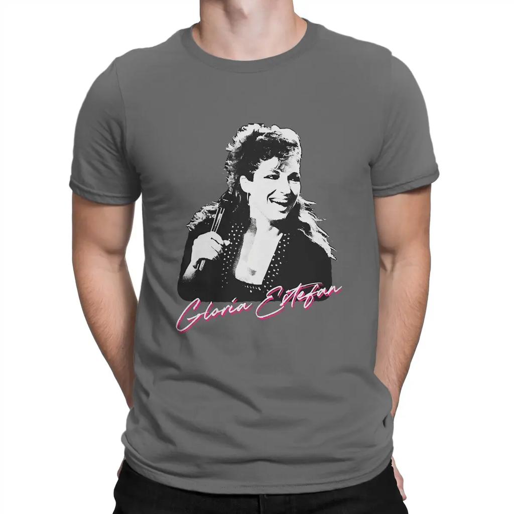 G-Gloria Estefan Singer TShirt Gloria Estefan   80S Fan Distinctive T Shirt Harajuku Sweatshirts Hipster Unisex