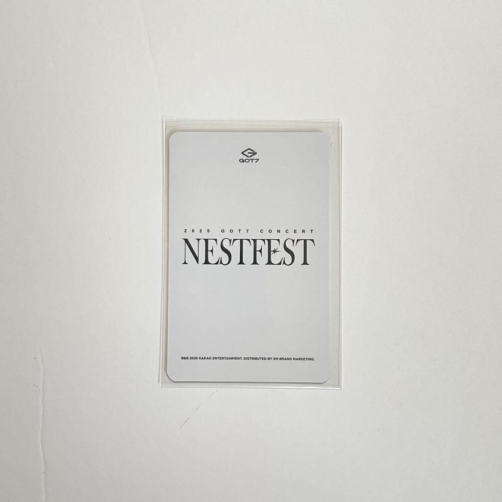 [USED] GOT7 NESTFEST purchase bonus JB