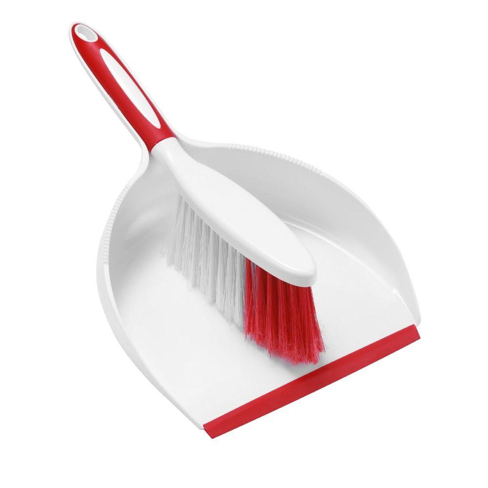 Anti-slip Grip Desktop Brush Set Wear-resistant Pet Hair Hand Broom Portable Car Dustpan  Keyboard
