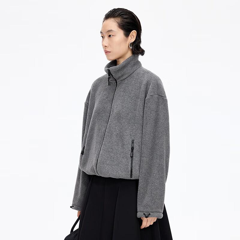 JNBY Winter 2025 Stand-Collar Sweatshirt