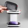 Soap Box Perforated Suction Cup Wall-mounted Single and Double Layer Drain Soap Dispenser Household Toilet Bathroom Soap Rack