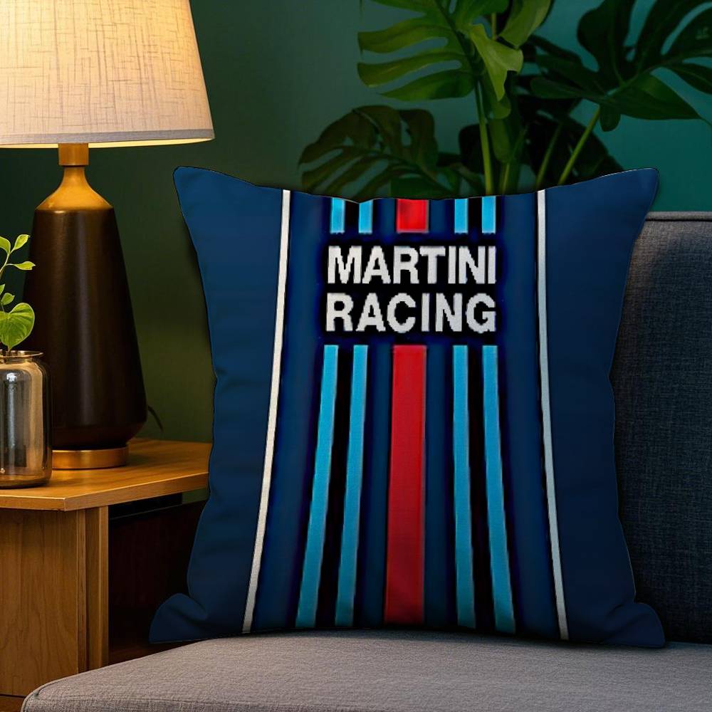 Car Cool M-MartiniES Pillow Case Plush Fabric Soft Double Sided Print Sofa Cushion Cover Throw Pillow Covers