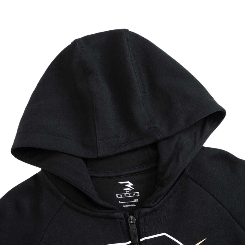 Nike Mikina Ležérní Sportovní Všestranná Pohodlná Dětské mikiny Černá N32512367GS-002