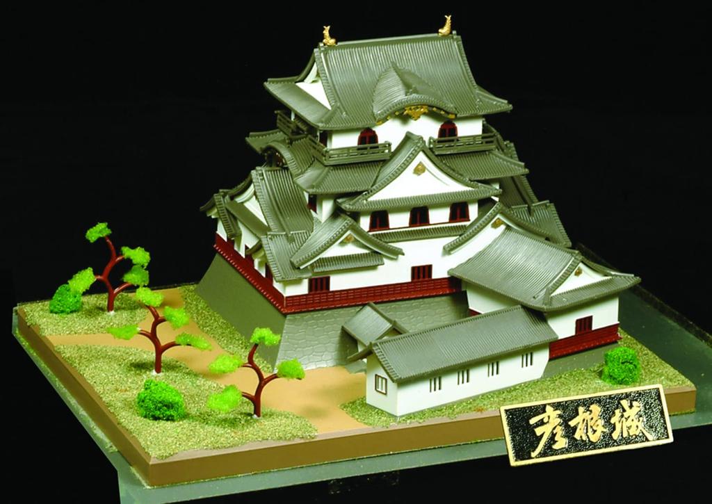 Doyusha 1/280 Japanese Famous Castle Standard Hikone Castle Plastic Model S-25