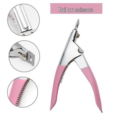 Cross-Border Sharp U-Shaped French Nail Clipper for False Nail Art Patches – DIY Nail Art Tool.