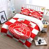 Set Biancheria da Letto Fantasia Aberdeen FC Set Copripiumino Copripiumino Federe  (1 * Copripiumino 2 * Federe, senza piumino)