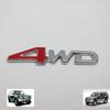 General Motors 4WD Nápis Zdobené Terénní Vozidlo Upravená Karoserie Dveře Zavazadlového Prostoru Dekorativní Nálepka pro Mitsubishi pro Jeep