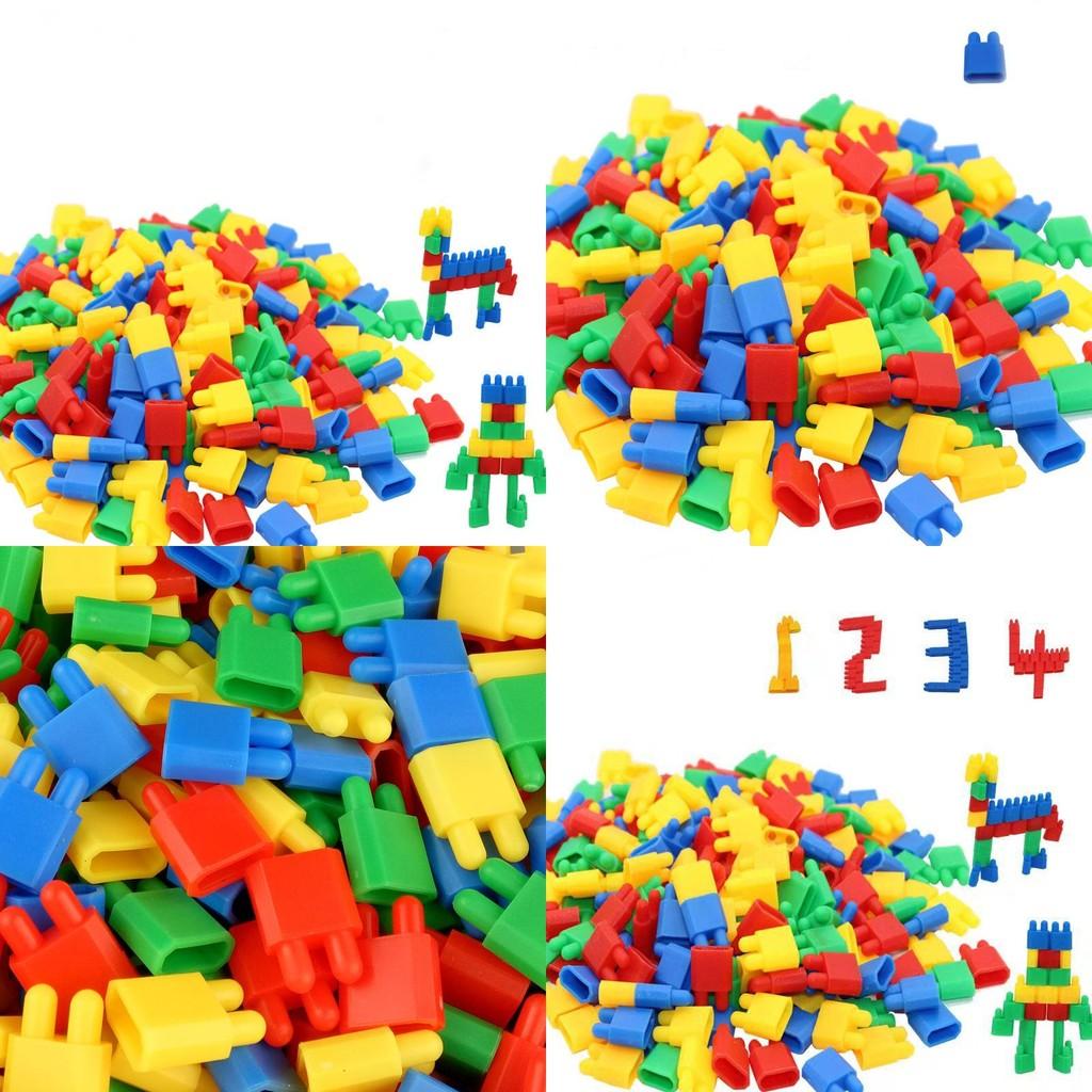 Rocket Bullet Head Small Particle Building Blocks Toy Plastic Assembly Educational Toy For Kids 3-9 Years