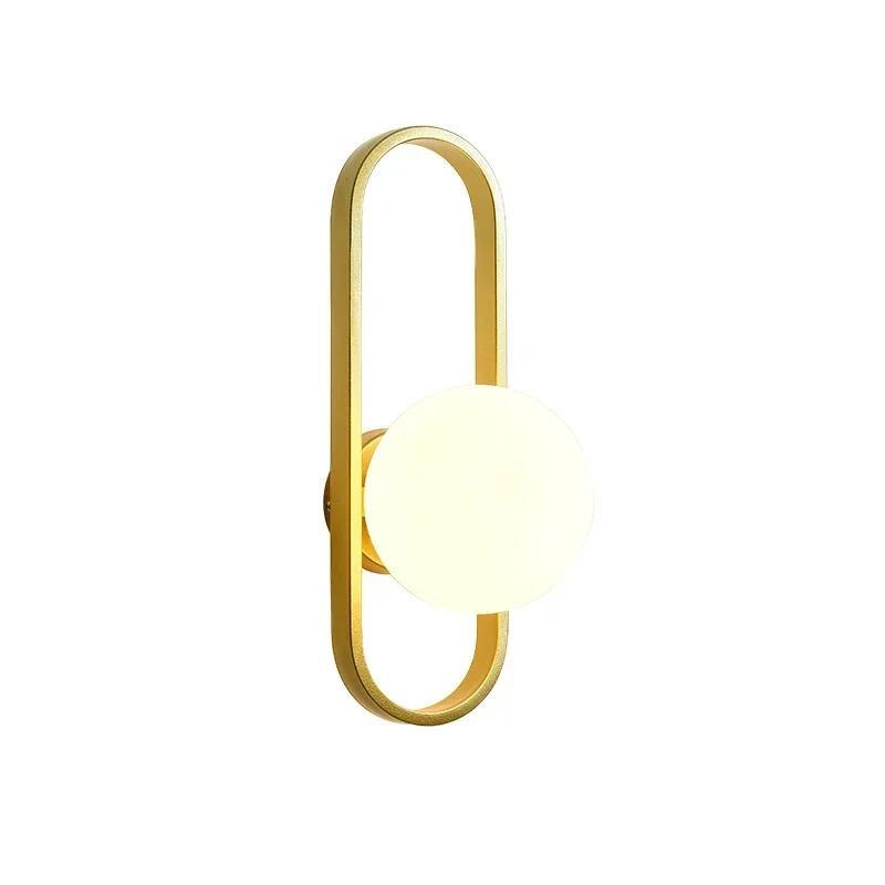 LED Wall Lamp For Luxury Living Room Bedroom Bedside Corridor Aisle Light Hotels Background Home Decorative Wall Sconce