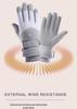 Thickened Windproof Waterproof Non-Slip Ski & Motorcycle Gloves with Velvet Warmth