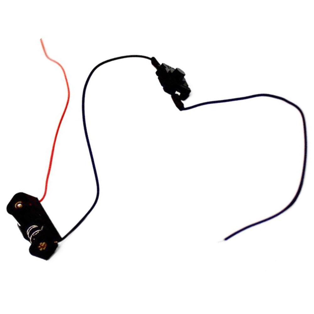 12V 23A With Switch And Cable Battery Box Self-Locking Button Switch Battery Holder DIY Circuit Power Supply Assembly Part