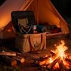 Waterproof Camping Storage Bag 600D Oxford Fabric Picnic Organizer Bag Cookware Organizer Bag  BBQ